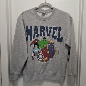 Marvel Gray Men's Sweater